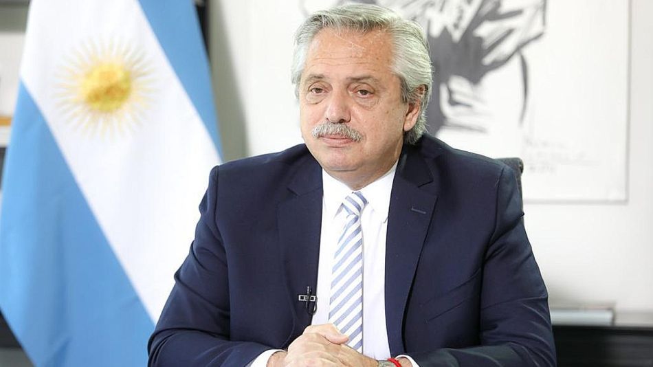 El presidente Alberto Fernández
