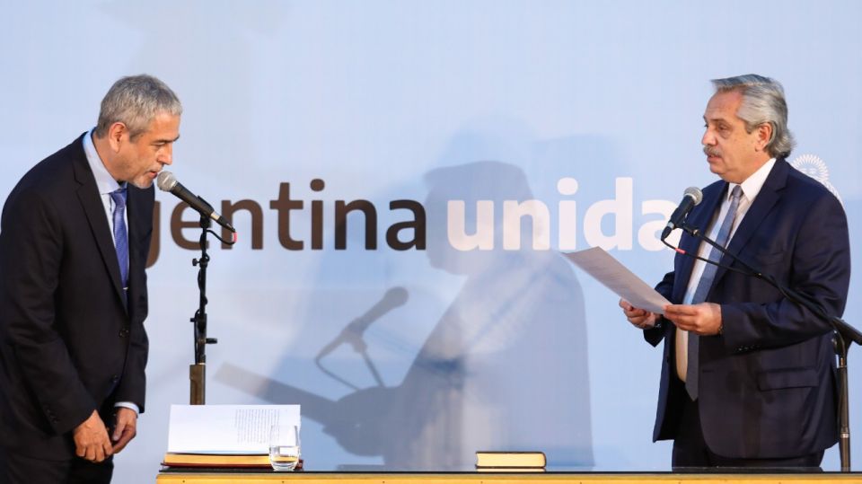Discurso de Ferraresi en Juramento