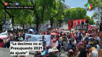 Movimientos sociales y trabajadores municipales marcharon en CABA