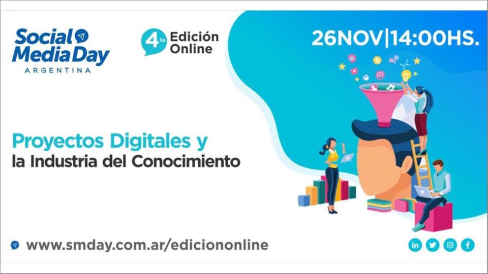 Social Media Day Argentina propone, en este contexto, un nuevo encuentro federal para debatir acerca de estas transformaciones en la comunicación digital, estrategias de contenidos en redes sociales, publicidad y marketing web.