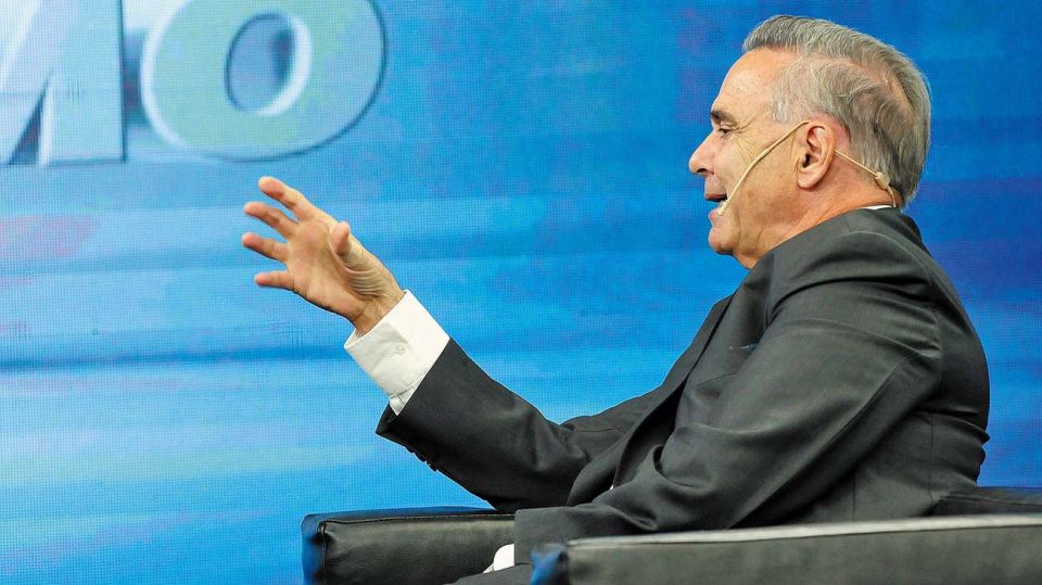 Miguel Angel Pichetto, en la entrevista con Jorge Fontevecchia.