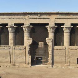 El milenario templo de Khnum está ubicado en la ciudad egipcia de Esna. 