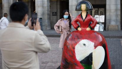 Madrid durante el otoño en cuarentena