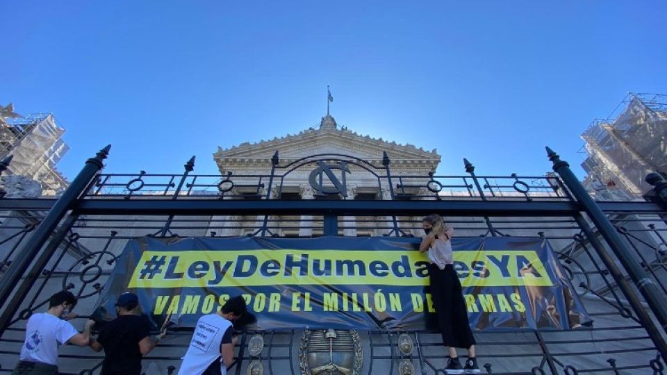 Como cierre de la #SemanaPorLosHumedales, diversas organizaciones buscan alcanzar el millón de firmas para la pronta sanción de una Ley de humedales