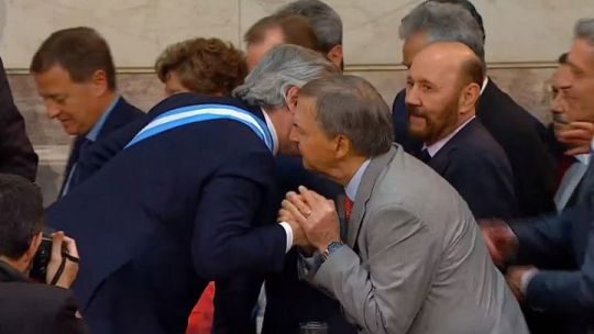 CERCA. Alberto F. y Schiaretti tejen la posibilidad de un acuerdo electoral en 2021.