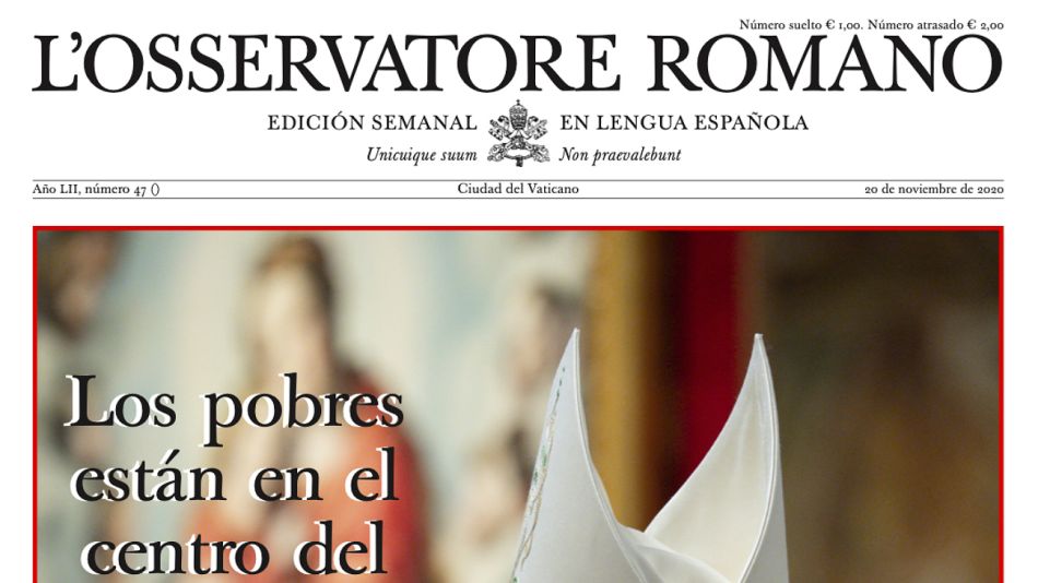 Osservatore Romano de este semana.