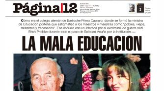 La tapa de Página 12 generó el rechazo de Juntos por el Cambio