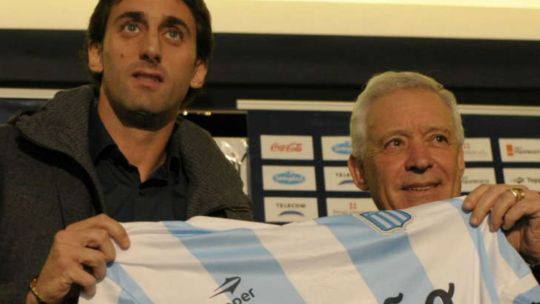 DIEGO MILITO Y VÍCTOR BLANCO.