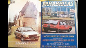La revista Parabrisas y su estrecha relación con los autos.