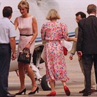 25 años de Lady Di en Argentina: visitas a lugares "difíciles", tristeza y un duelo de estilo con Zulemita Menem