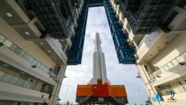 El despegue se realizó desde el Centro de Lanzamiento de Satélites Wenchang de China.