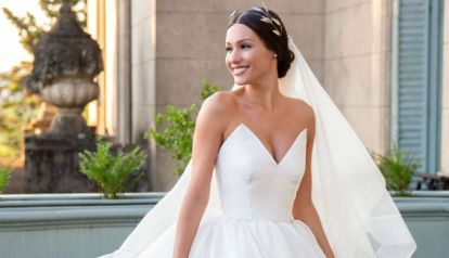 A un año de su boda: Todos los detalles del vestido de novia de Pampita 