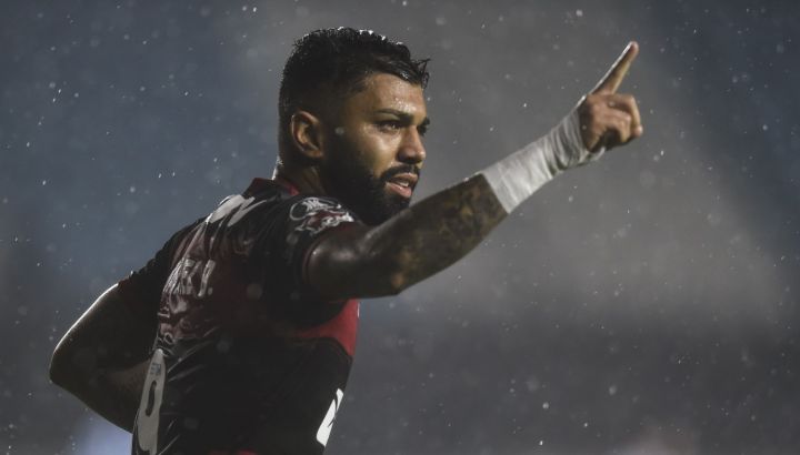 Gabigol volvió a las redes