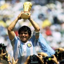 Diego Maradona en el Mundial México 86
