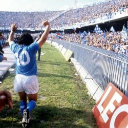 Maradona en Nápoles