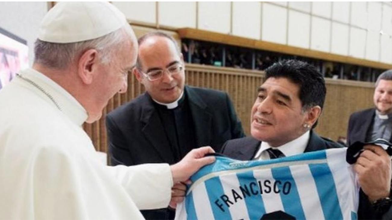 Fallecimiento Diego Armando Maradona con Francisco