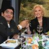Diego Maradona y Mirtha Legrand