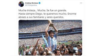 cristina kirchner diego maradona 20201125