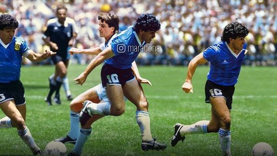Diego Armando Maradona.