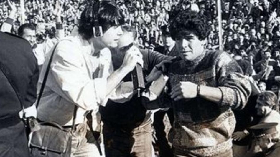 Tinelli y Maradona