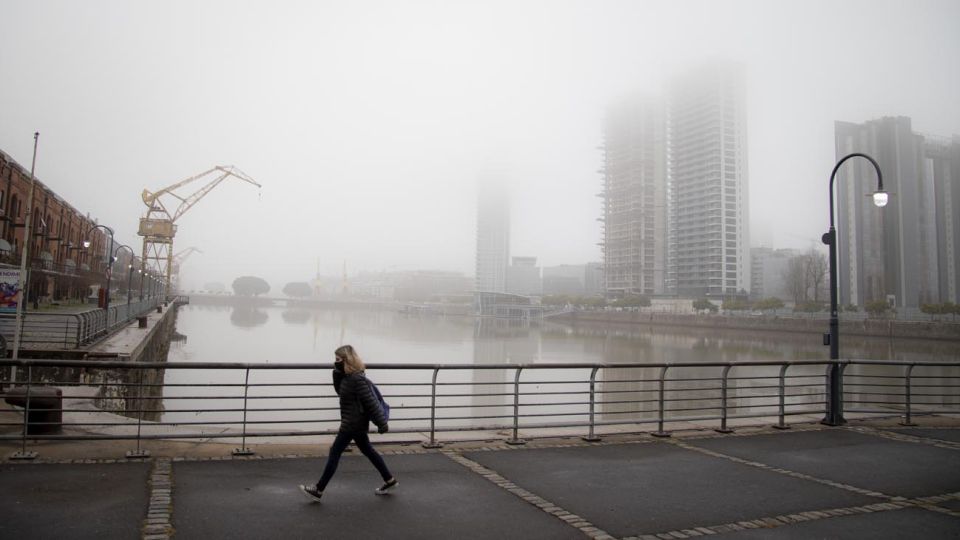 El SMN emitió un alerta por "tormentas fuertes" que se viene actualizando desde la tarde del martes.
