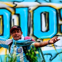 Velatorio de Diego Armando Maradona | Foto:Ronaldo Schemidt / AFP