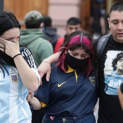 Velatorio de Diego Armando Maradona | Foto:ALEJANDRO PAGNI / AFP