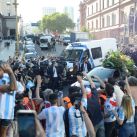 Maradona: despedida íntima en el cementerio