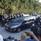 Maradona: despedida íntima en el cementerio
