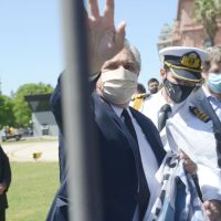 Alberto Fernández y Fabiola despidieron a Diego Maradona
