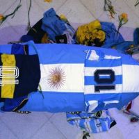 El último adiós a Diego Maradona en la Casa Rosada