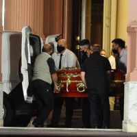 El último adiós a Diego Maradona en la Casa Rosada