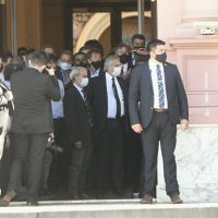 Maradona: despedida íntima en el cementerio