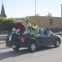 Maradona: despedida íntima en el cementerio