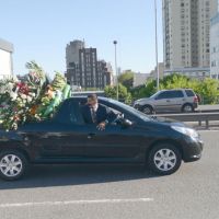 Maradona: despedida íntima en el cementerio
