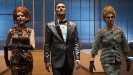 Radano, Casella y Scaglione en "Happyland"