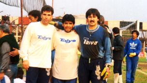 Diego Maradona y Claudio Rodríguez 20201126