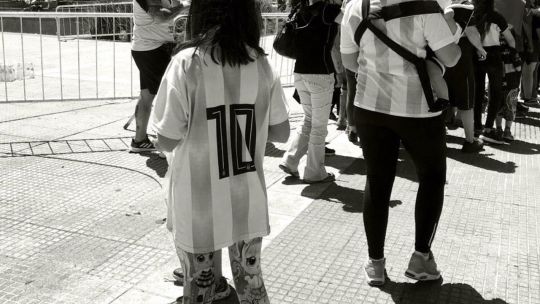 La despedida de Diego Armando Maradona