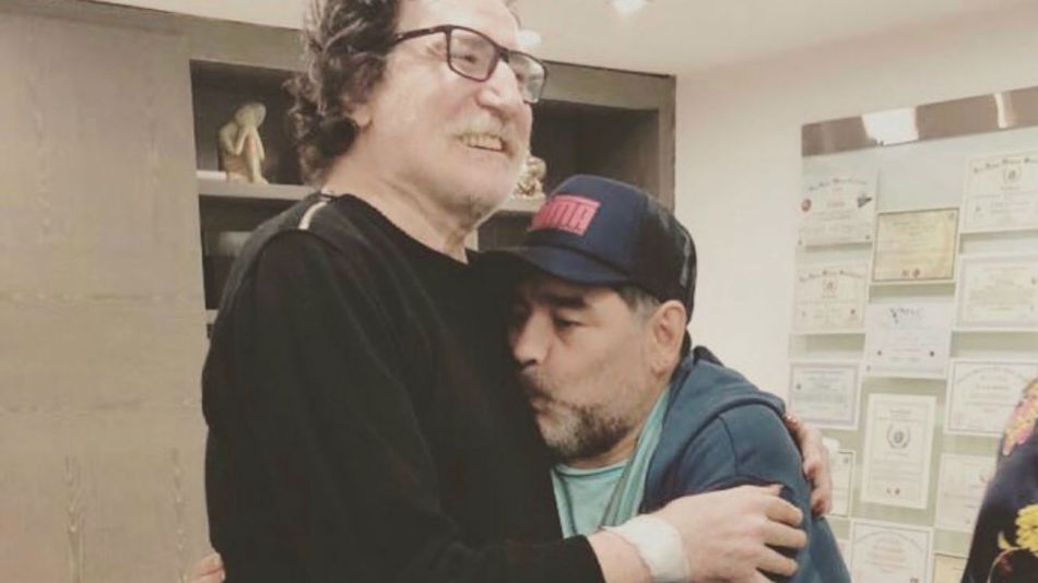 Charly Garcia y Diego Maradona