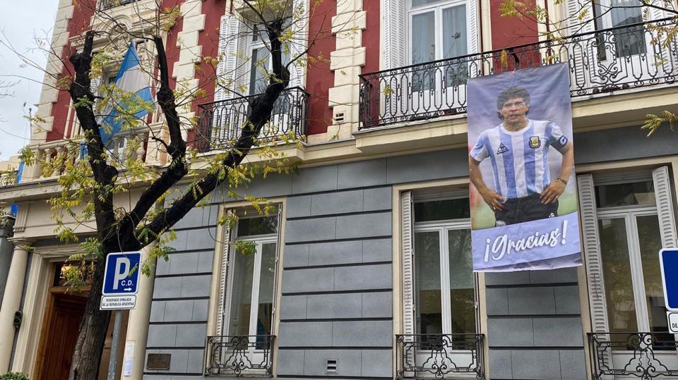 Embajad argentina en Madrid, España 20201127