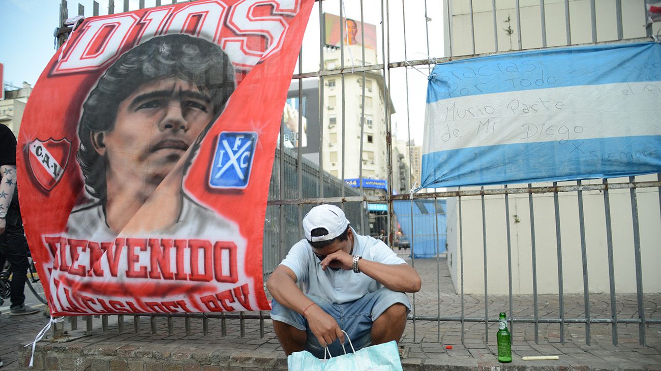 Cobertura histórica en Perfil tras la muerte de Maradona. Cronología del adiós.