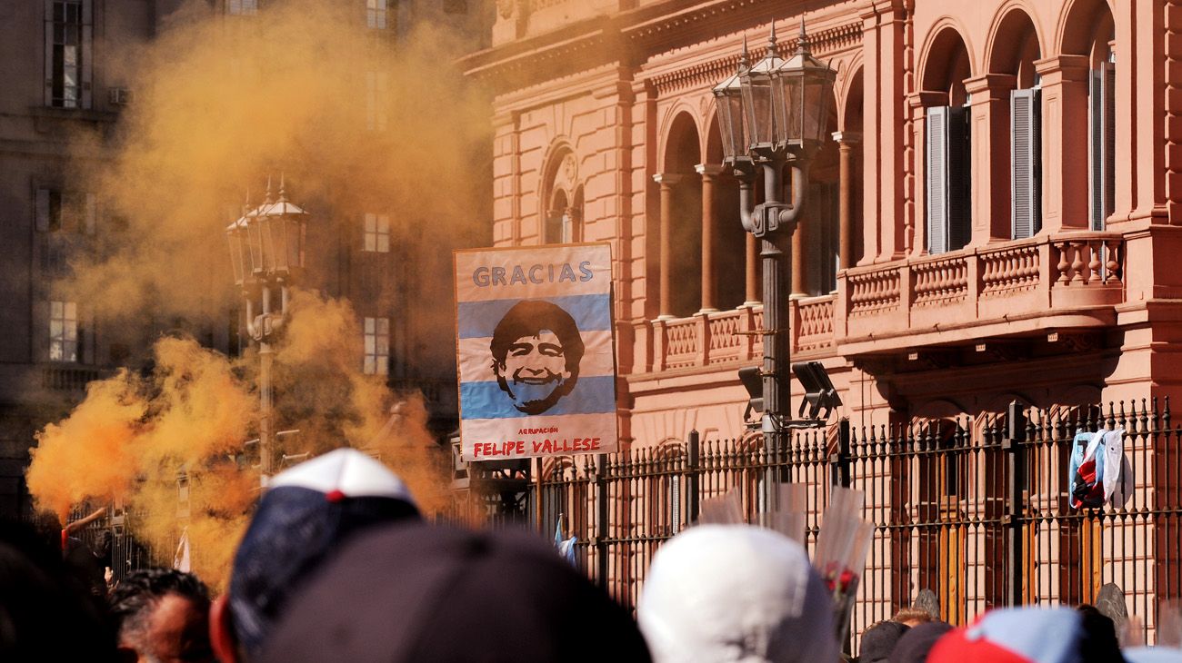 Cobertura histórica en Perfil tras la muerte de Maradona. Cronología del adiós.