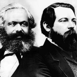 Engels y Marx | Foto:Cedoc