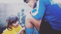 El sentido post de Dalma Maradona tras la muerte de Diego: "Te voy a amar y defender toda mi vida"