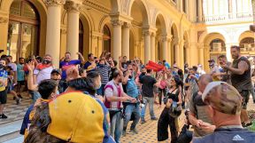 20201128_casa_rosada_maradona_incidentes_cedoc_g