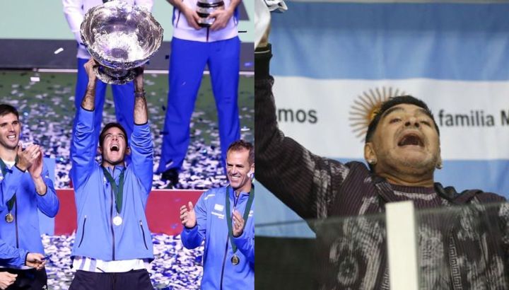 Copa Davis Diego Maradona