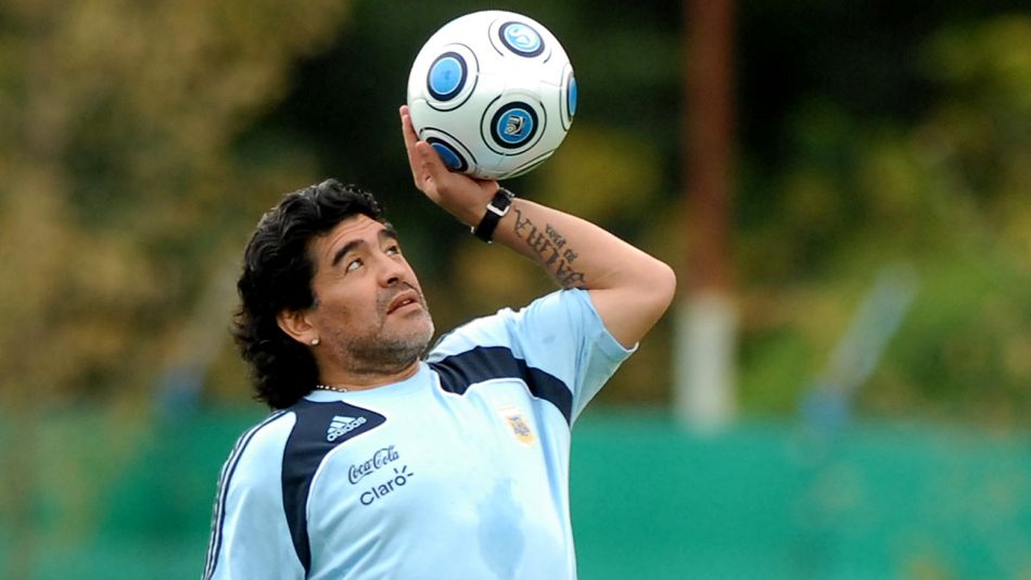 Recorrida por los últimos años en la vida de Maradona. Foto de Sergio Piemonte.