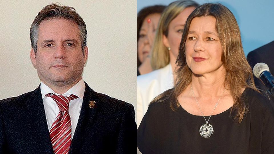 Marcelo D'Alessandro y Sabina Frederic