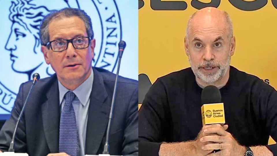 Cruces. Pesce cuestionó el gravamen a las Leliq y Larreta remarcó que se termina una exención.