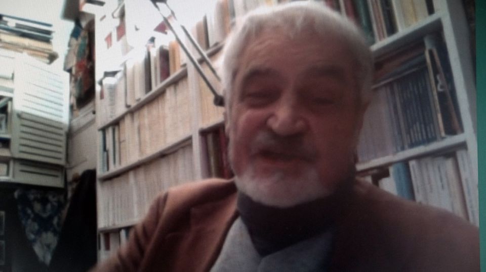 Serge Latouche, en la entrevista con Jorge Fontevecchia.